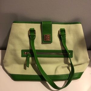 Dooney and Burke Green Purse